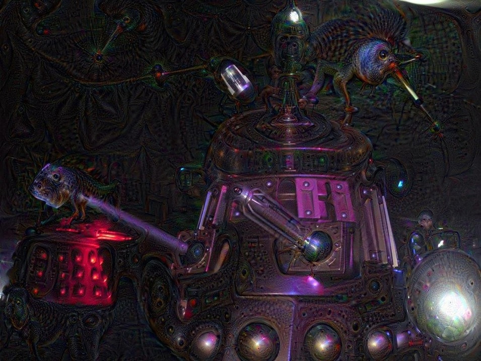 A Deep Dream of the Doctor Who Experience