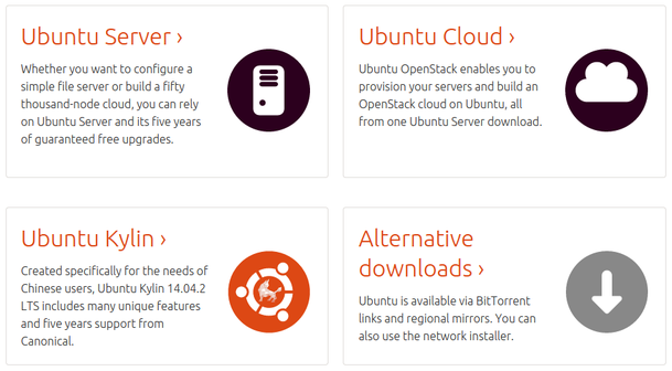 Ubuntu quad options