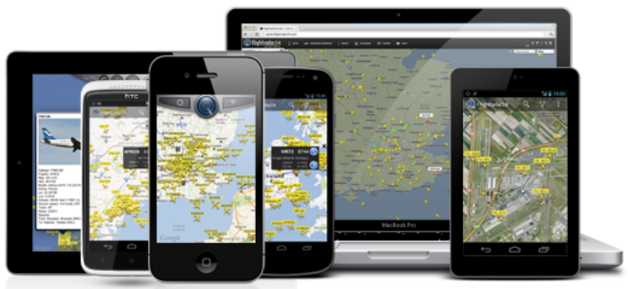 Flightrader24 Live global flight tracking
