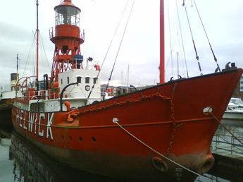 Hellwick lighthouse ship