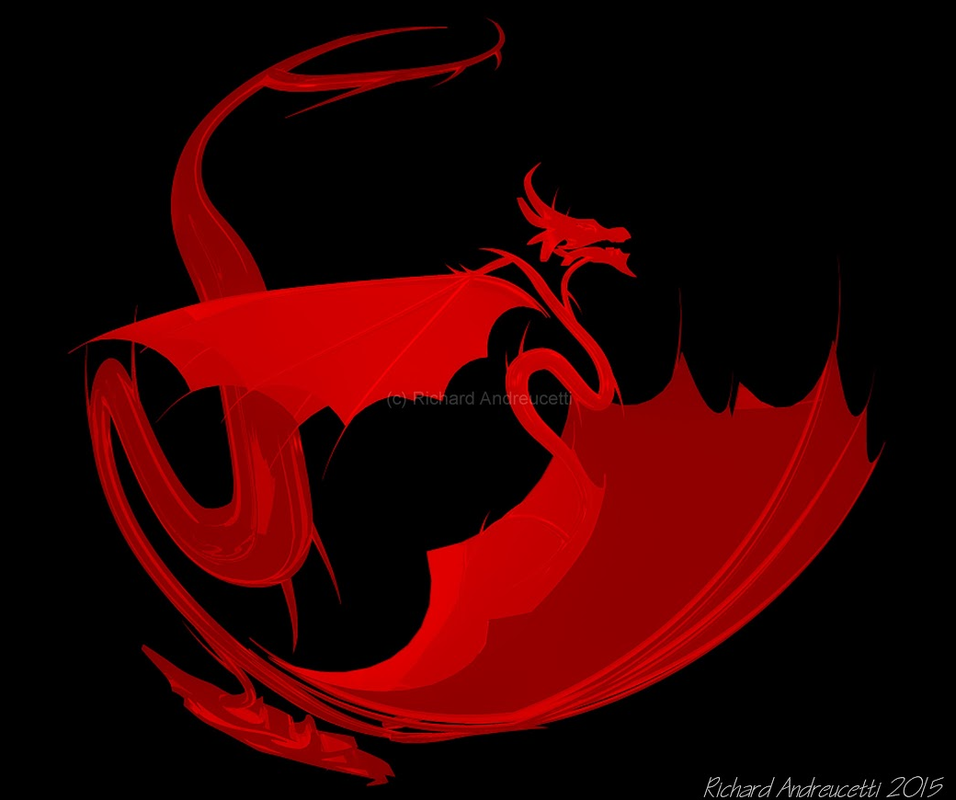 Dragon in Red 