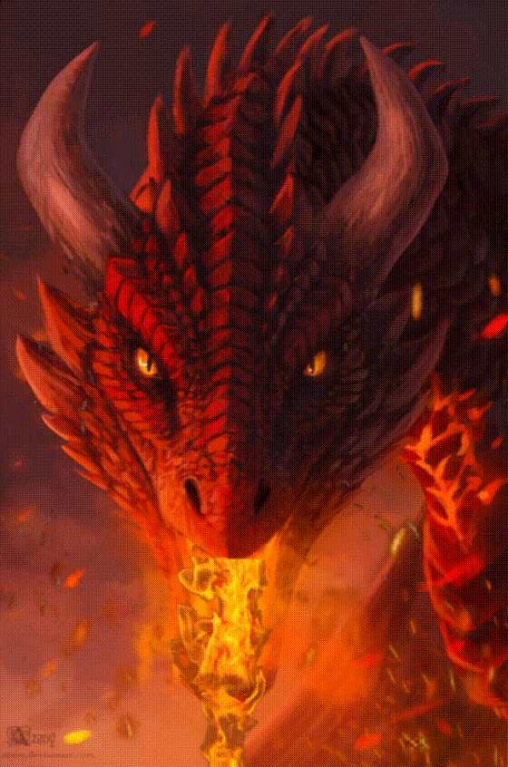 MadzArt - The Red Dragon